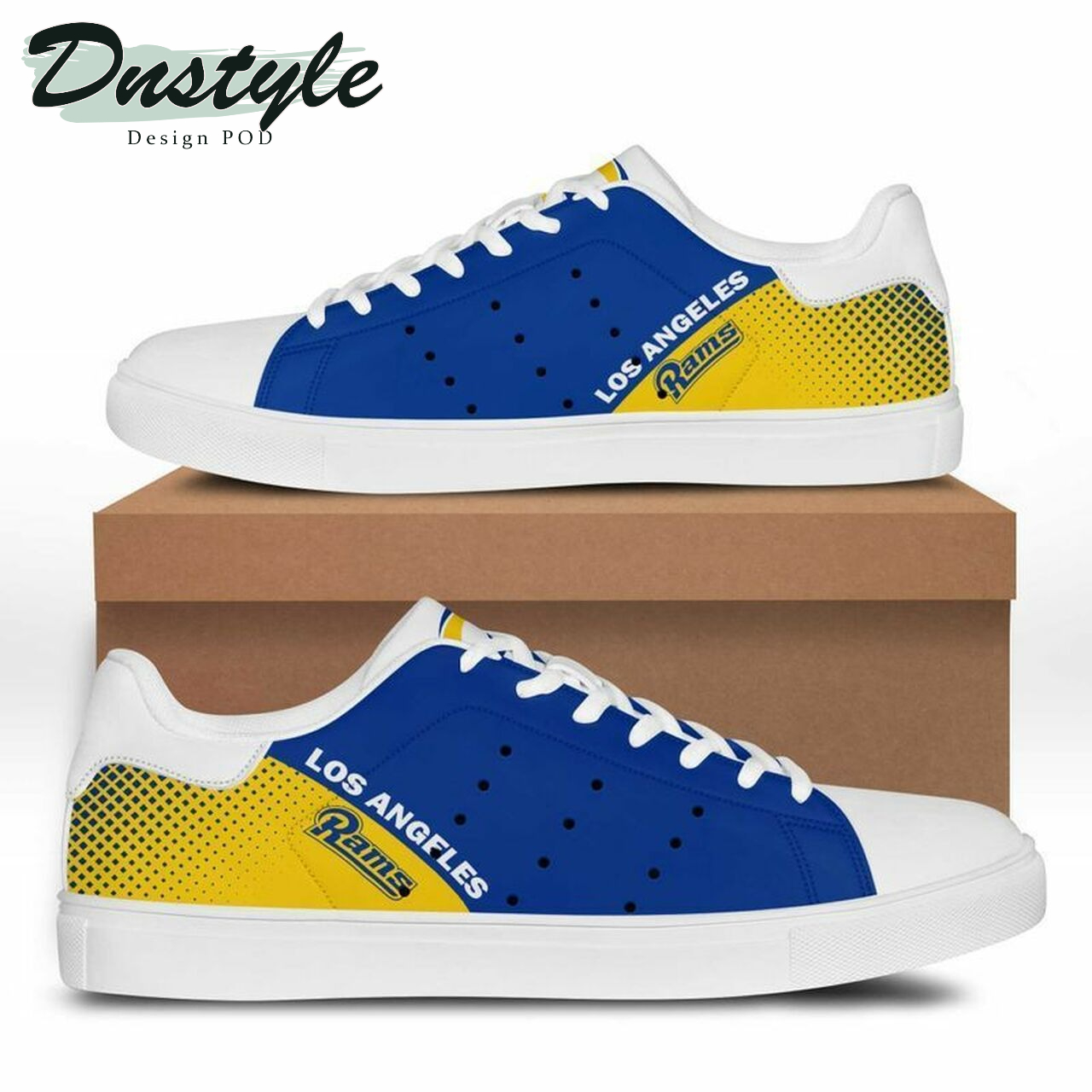 JWFancy Los Angeles Rams Skate Stan Shoes Sneakes For Men And Women