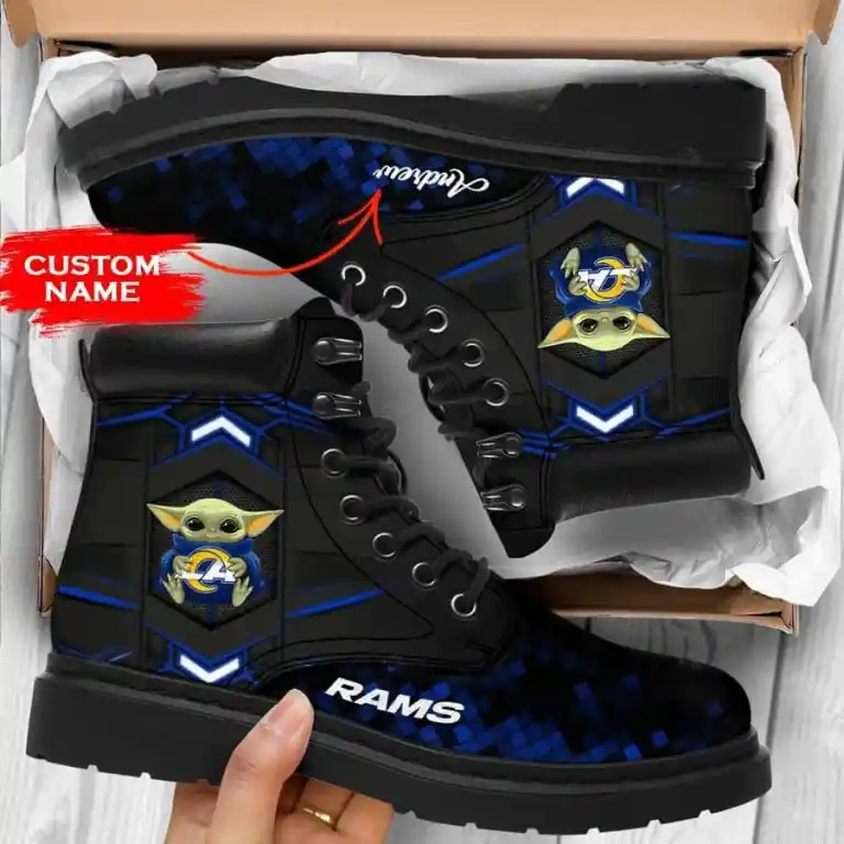 JWFancy Los Angeles Rams TBL Boots Shoes For Men And Women