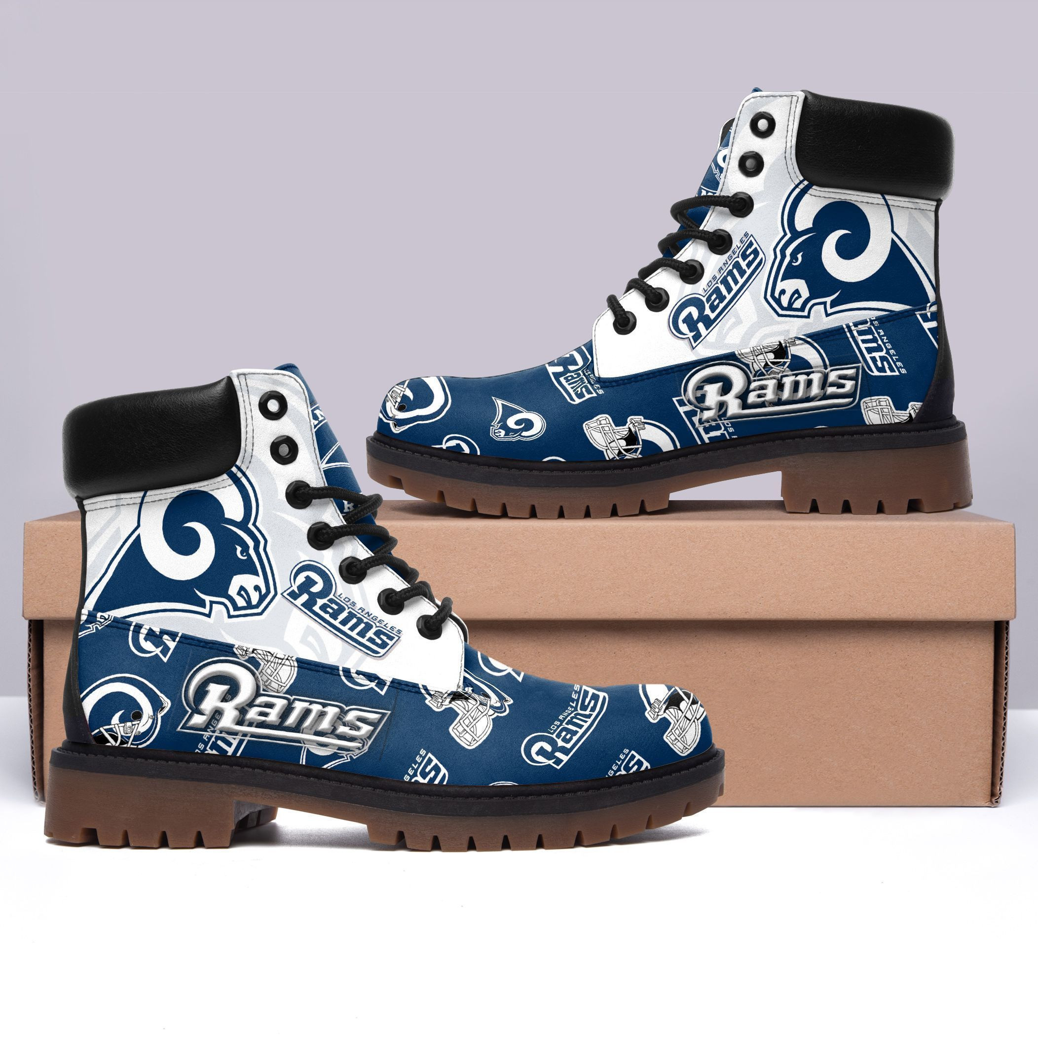 JWFancy Los Angeles Rams TBL Boots Shoes For Men And Women