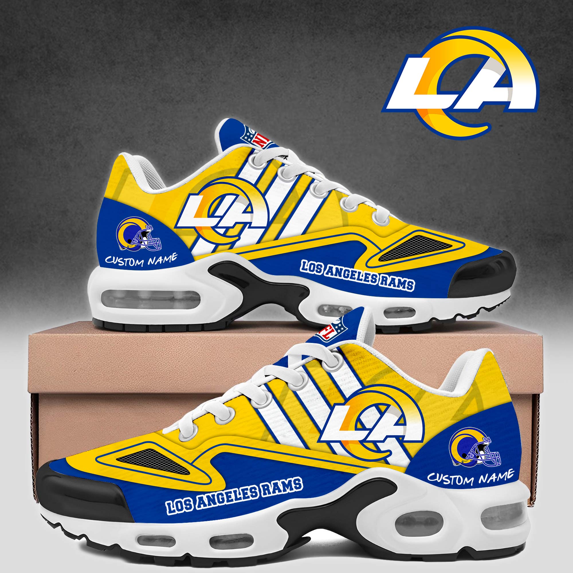 JWFancy Los Angeles Rams TN Shoes Sneakers For Men And Women