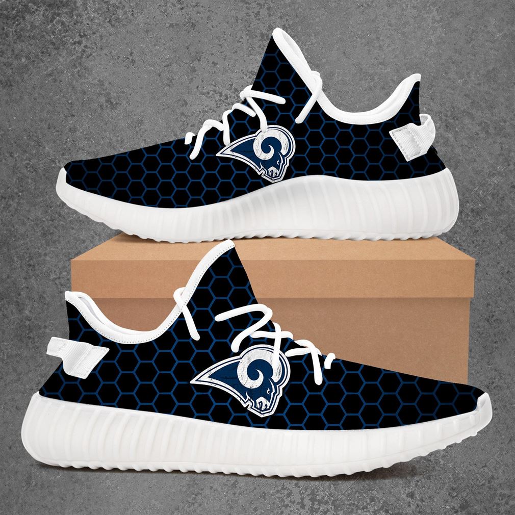 JWFancy Los Angeles Rams Yeezy Boost Shoes For Men And Women