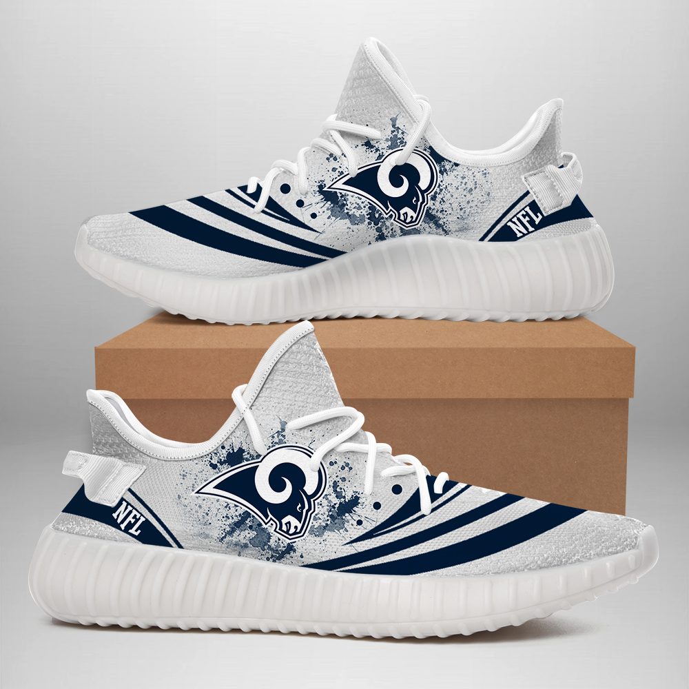 JWFancy Los Angeles Rams Yeezy Boost Shoes For Men And Women