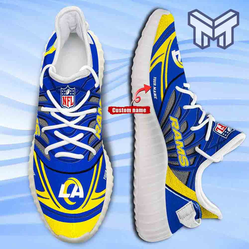 JWFancy Los Angeles Rams Yeezy Boost Shoes For Men And Women