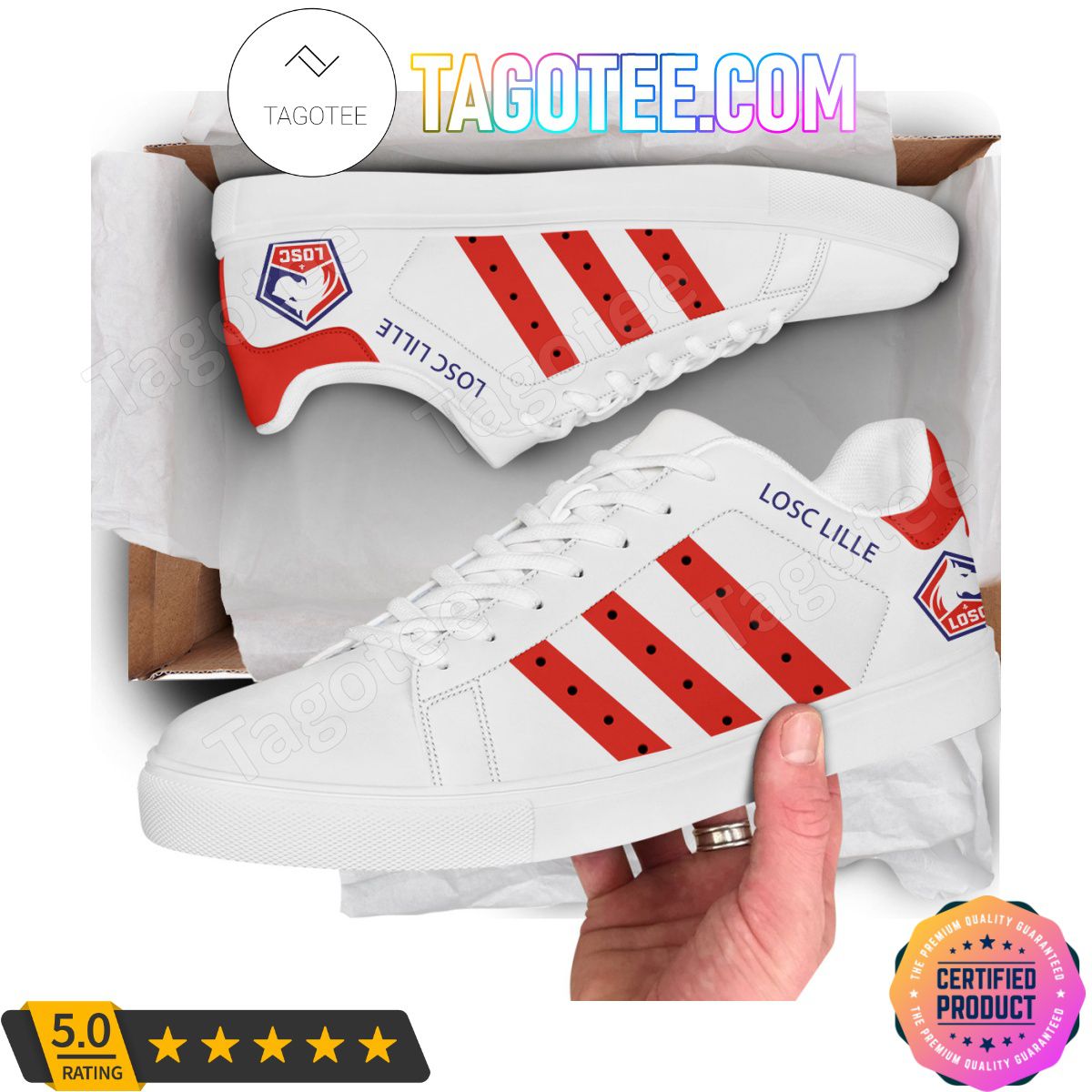 JWFancy LOSC Lille Skate Stan Shoes Sneakes For Men And Women