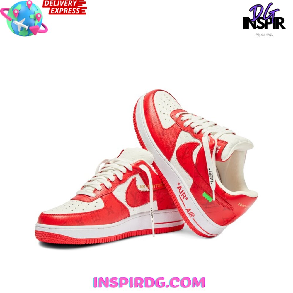 JWFancy Louis Vuittion Air Low-Top Sneakers Shoes For Men And Women