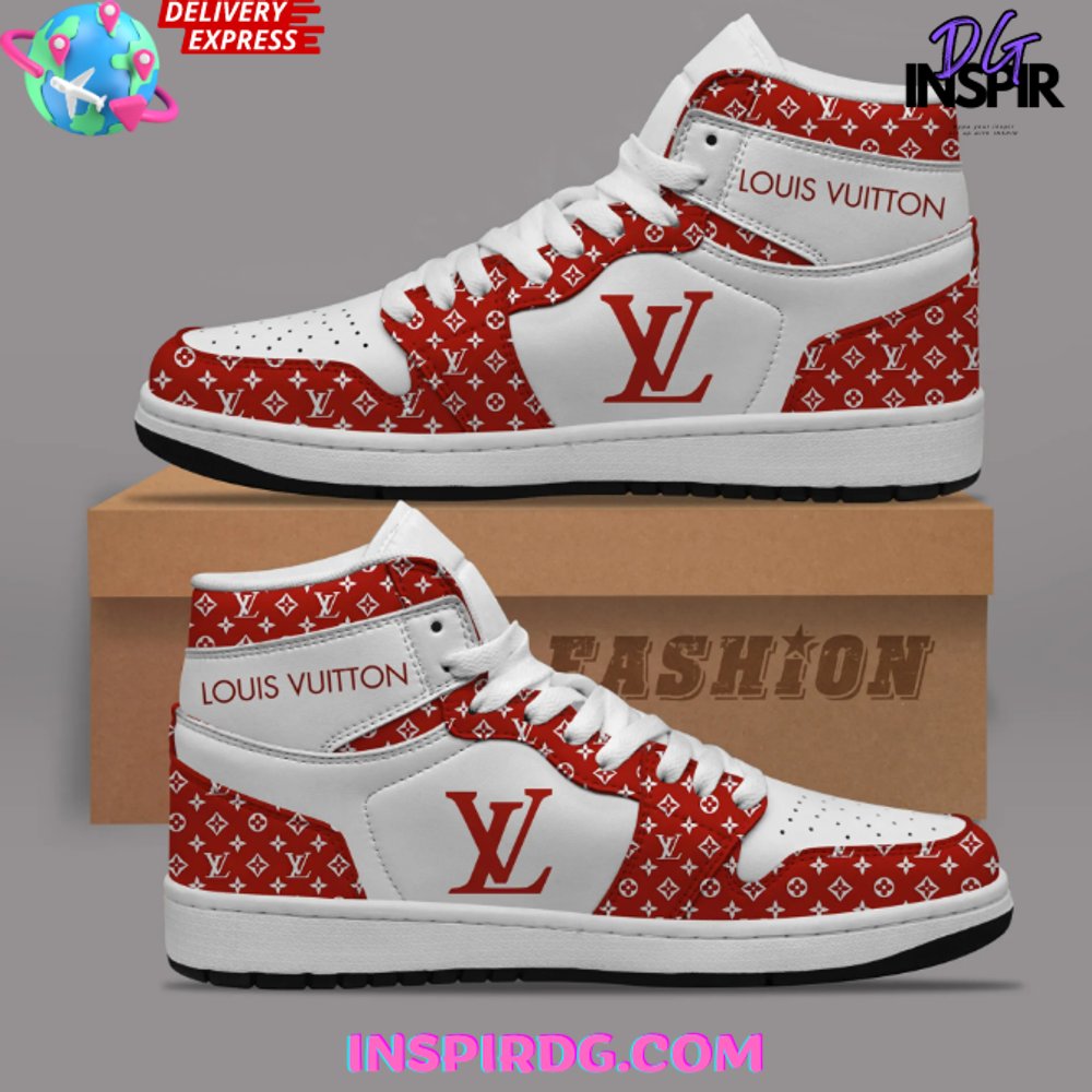 JWFancy Louis Vuitton AJ1 High Sneakers Shoes For Men And Women