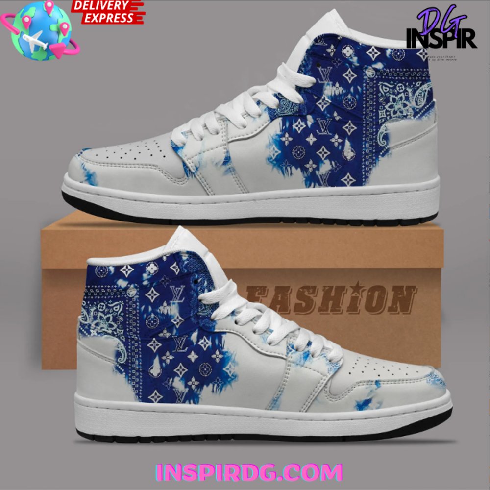 JWFancy Louis Vuitton AJ1 High Sneakers Shoes For Men And Women
