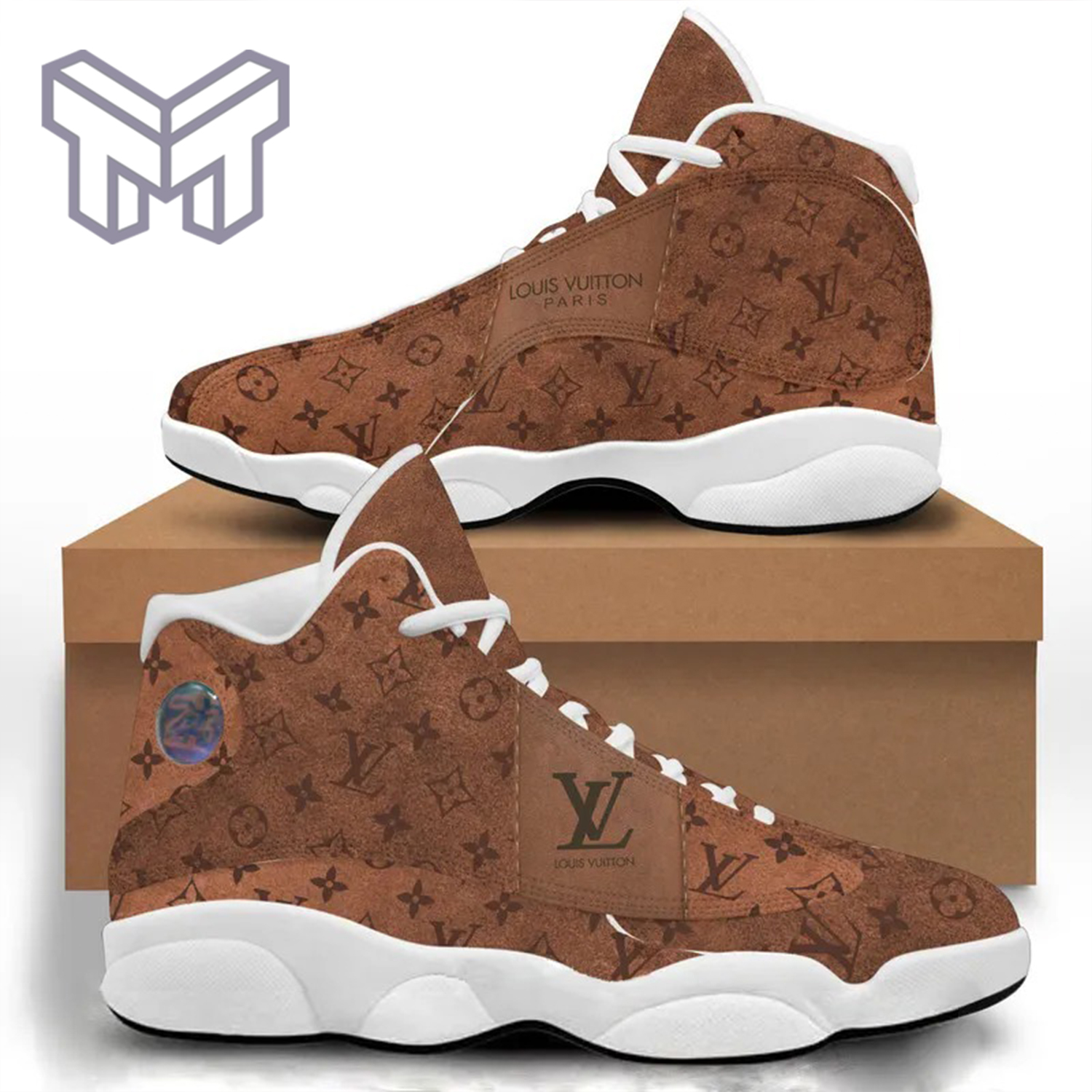 JWFancy Louis Vuitton AJ13 Sneakers Shoes For Men And Women