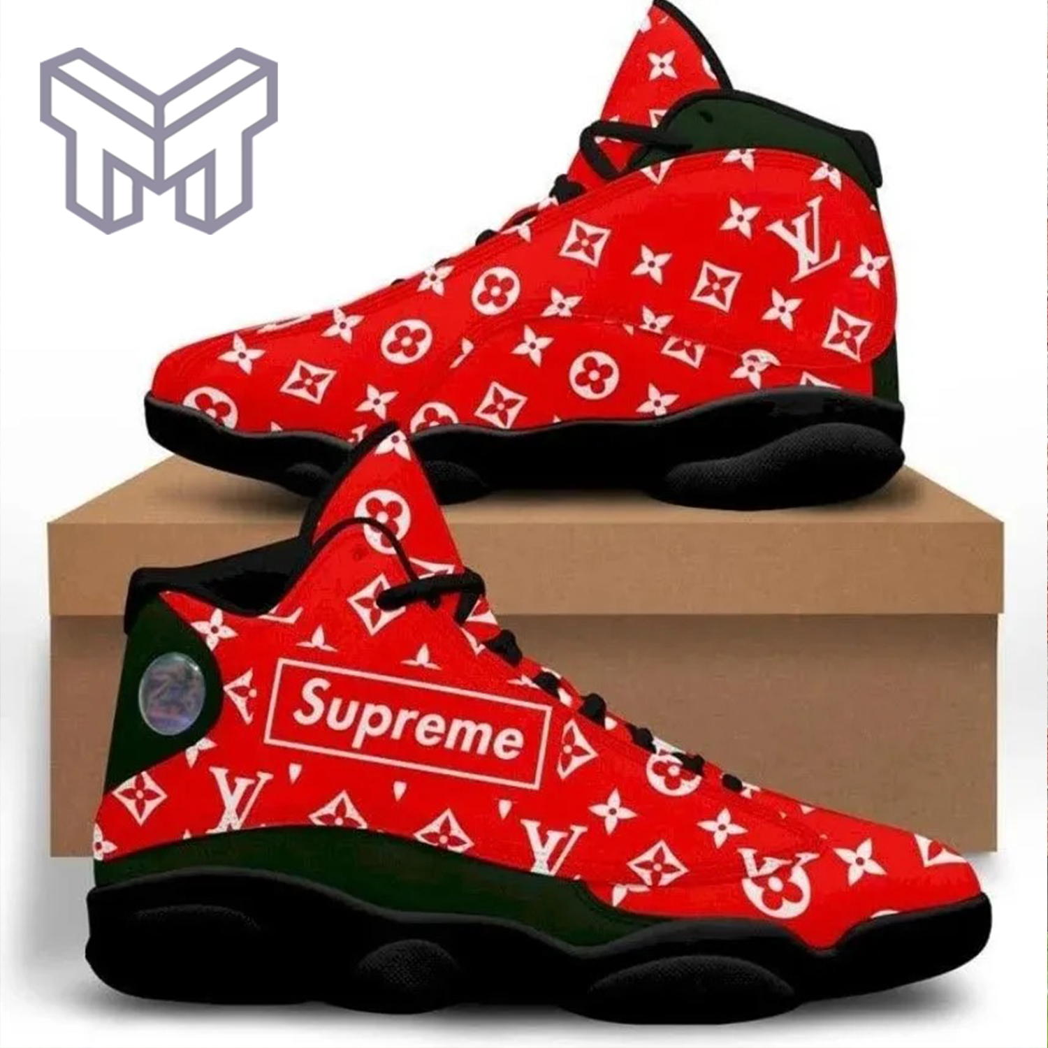 JWFancy Louis Vuitton AJ13 Sneakers Shoes For Men And Women