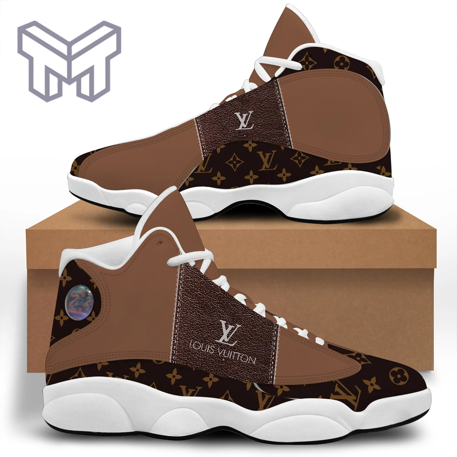 JWFancy Louis Vuitton AJ13 Sneakers Shoes For Men And Women