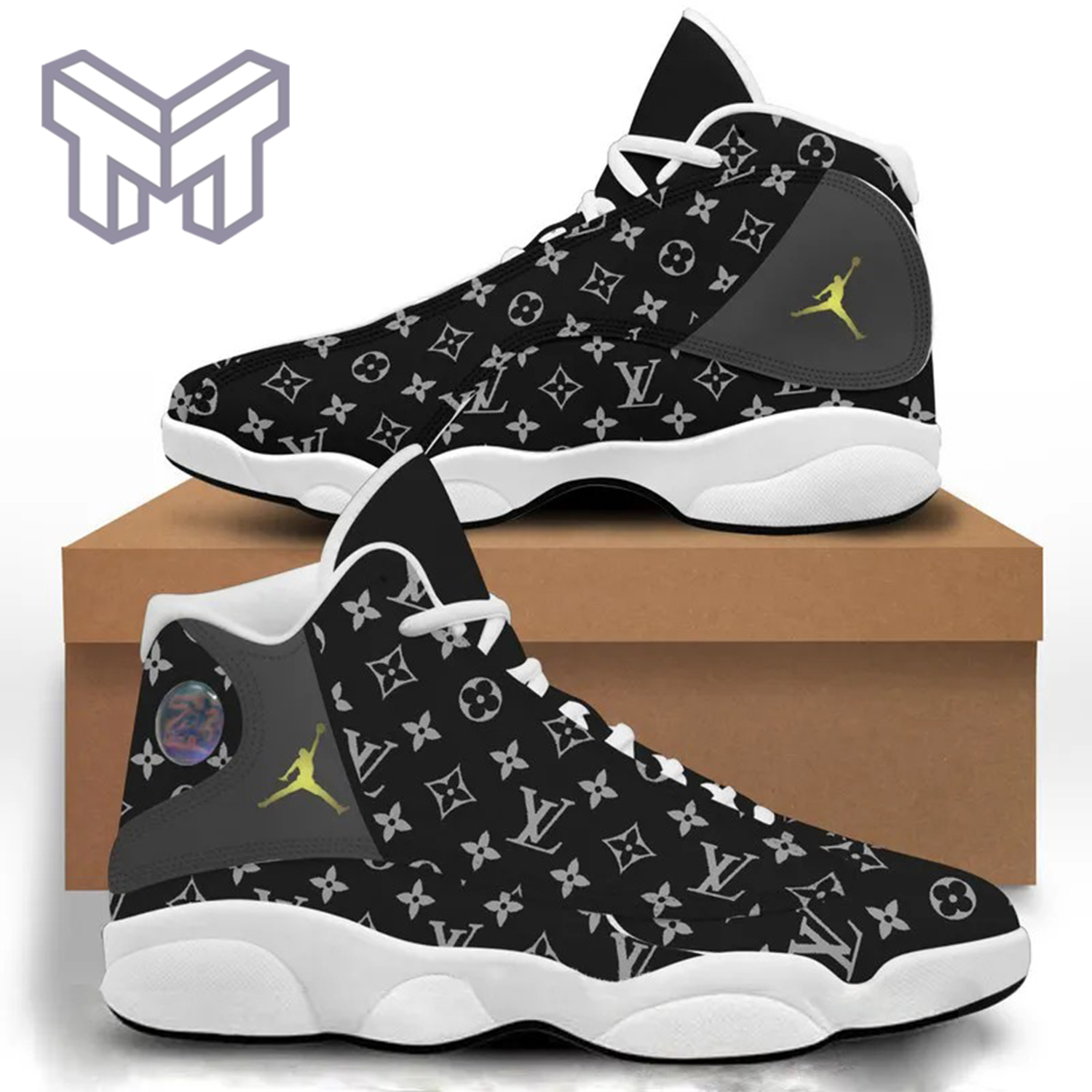 JWFancy Louis Vuitton AJ13 Sneakers Shoes For Men And Women