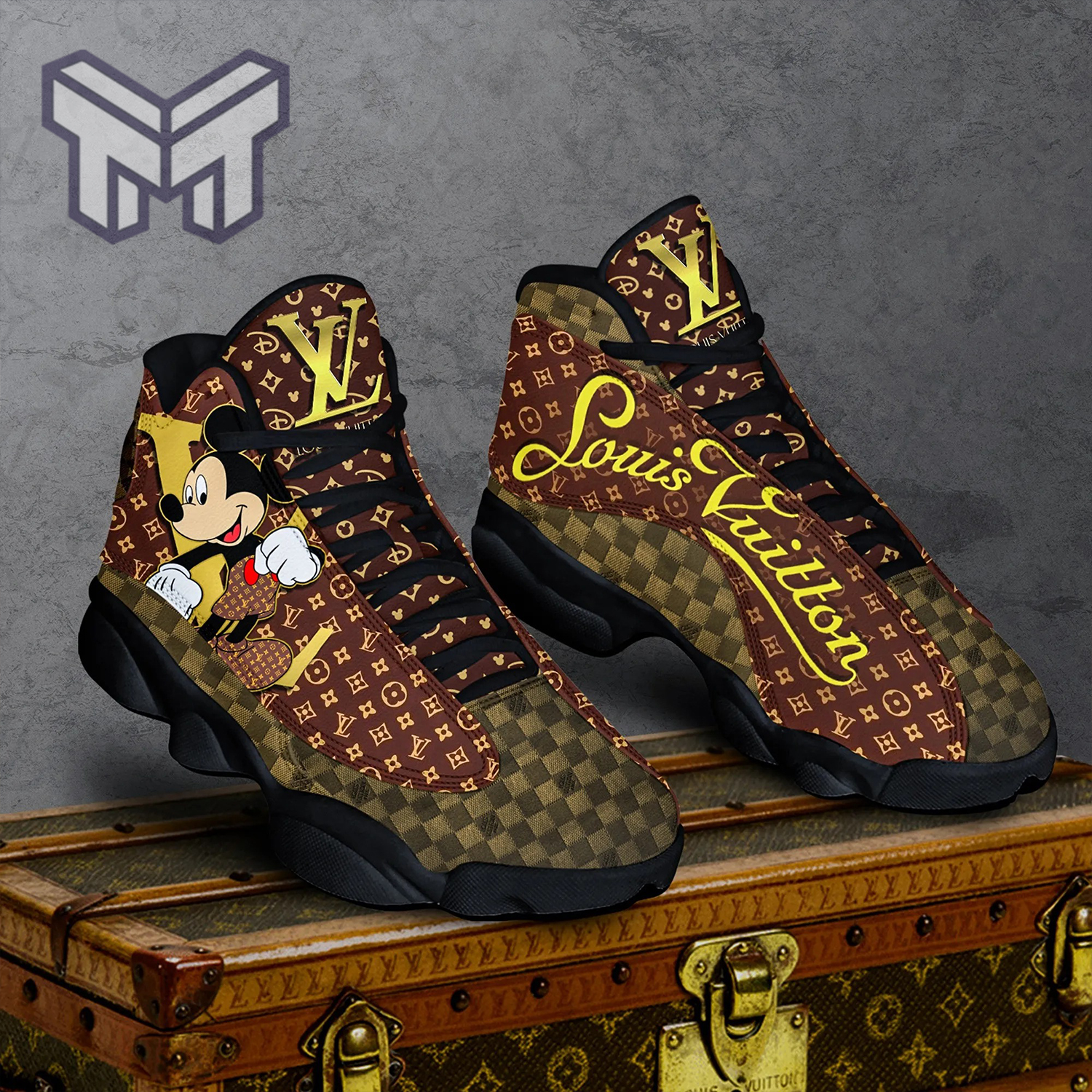 JWFancy Louis Vuitton AJ13 Sneakers Shoes For Men And Women