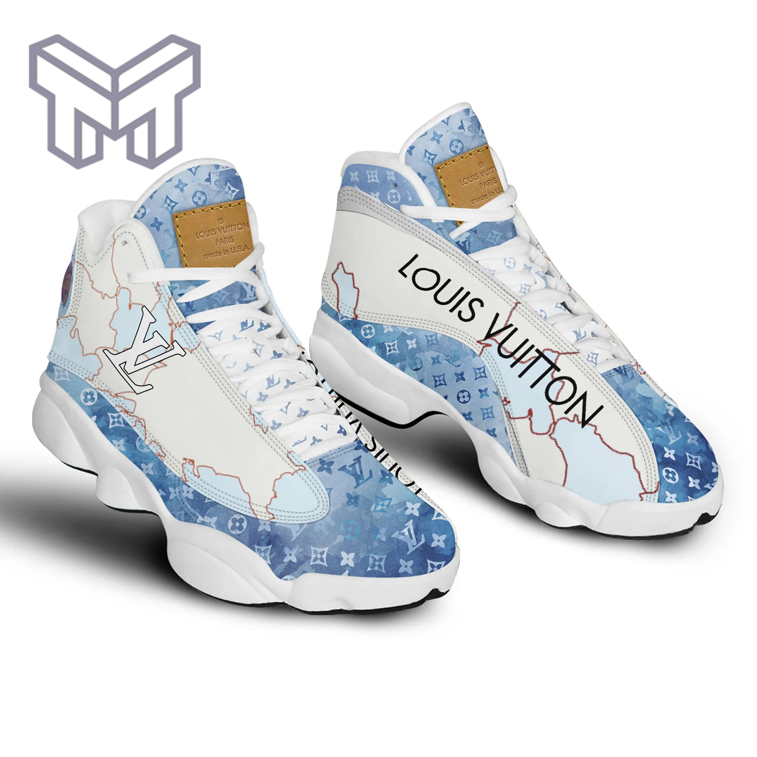 JWFancy Louis Vuitton AJ13 Sneakers Shoes For Men And Women