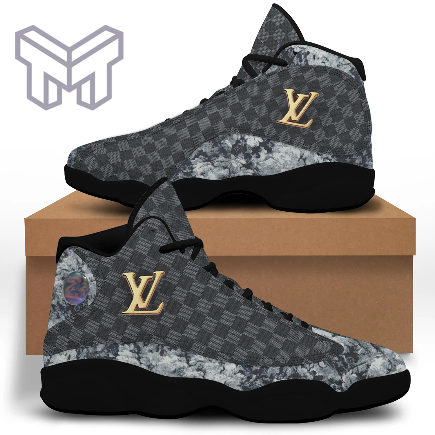 JWFancy Louis Vuitton AJ13 Sneakers Shoes For Men And Women