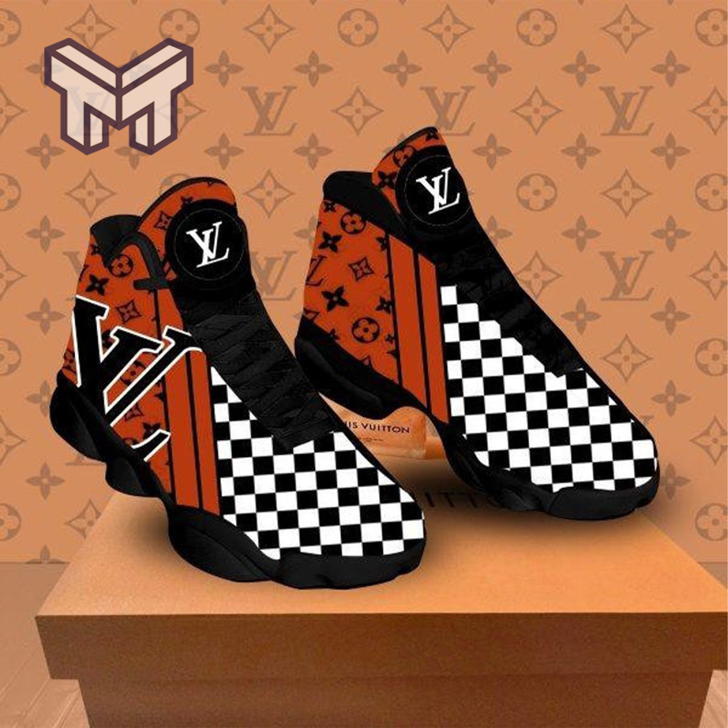 JWFancy Louis Vuitton AJ13 Sneakers Shoes For Men And Women