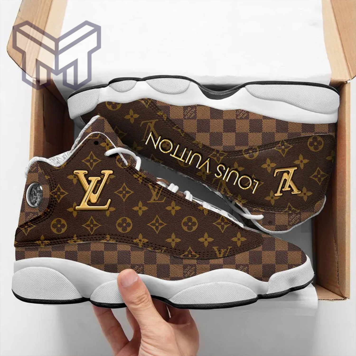 JWFancy Louis Vuitton AJ13 Sneakers Shoes For Men And Women