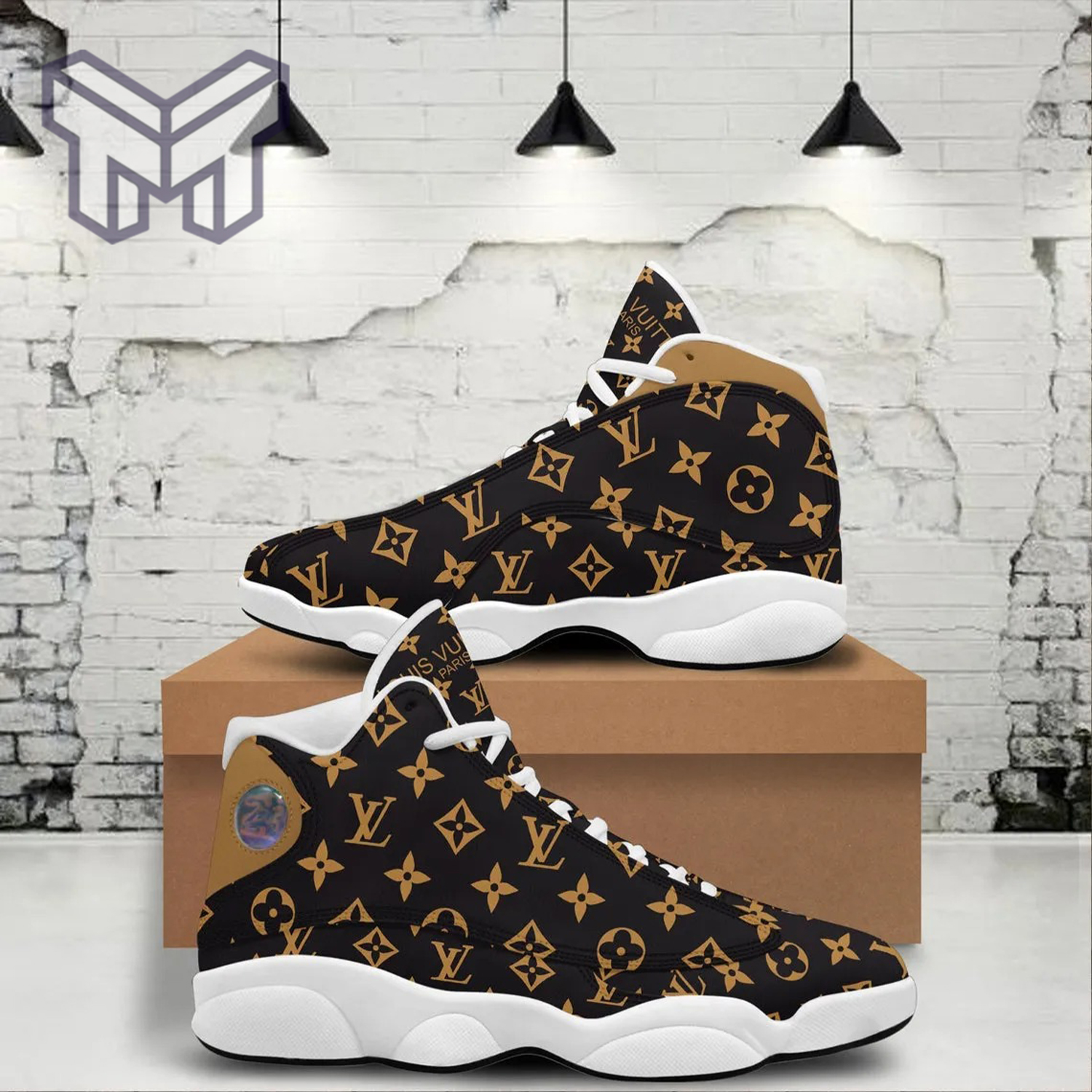 JWFancy Louis Vuitton AJ13 Sneakers Shoes For Men And Women