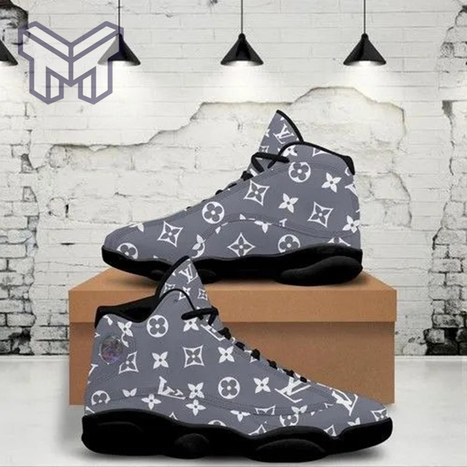 JWFancy Louis Vuitton AJ13 Sneakers Shoes For Men And Women