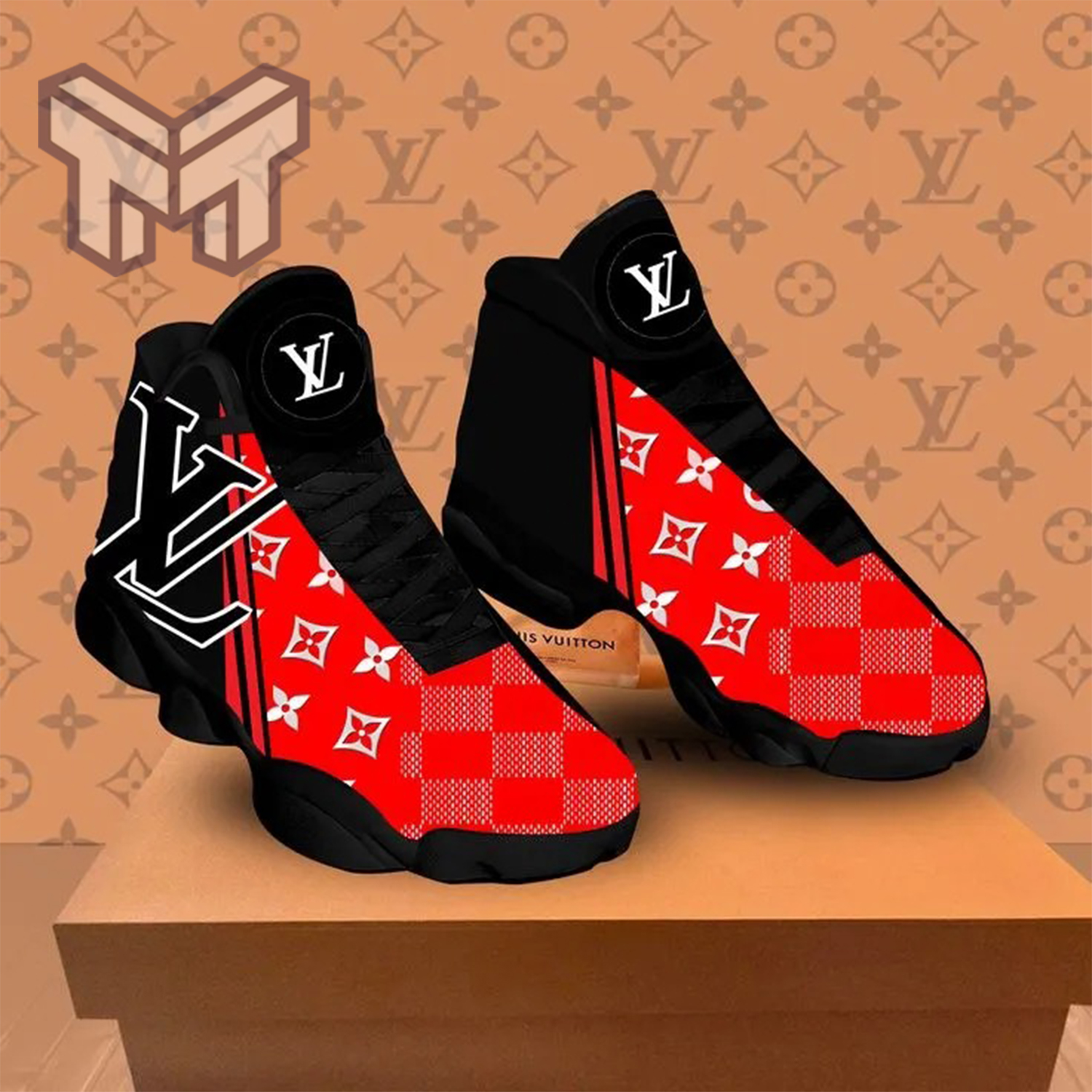 JWFancy Louis Vuitton AJ13 Sneakers Shoes For Men And Women