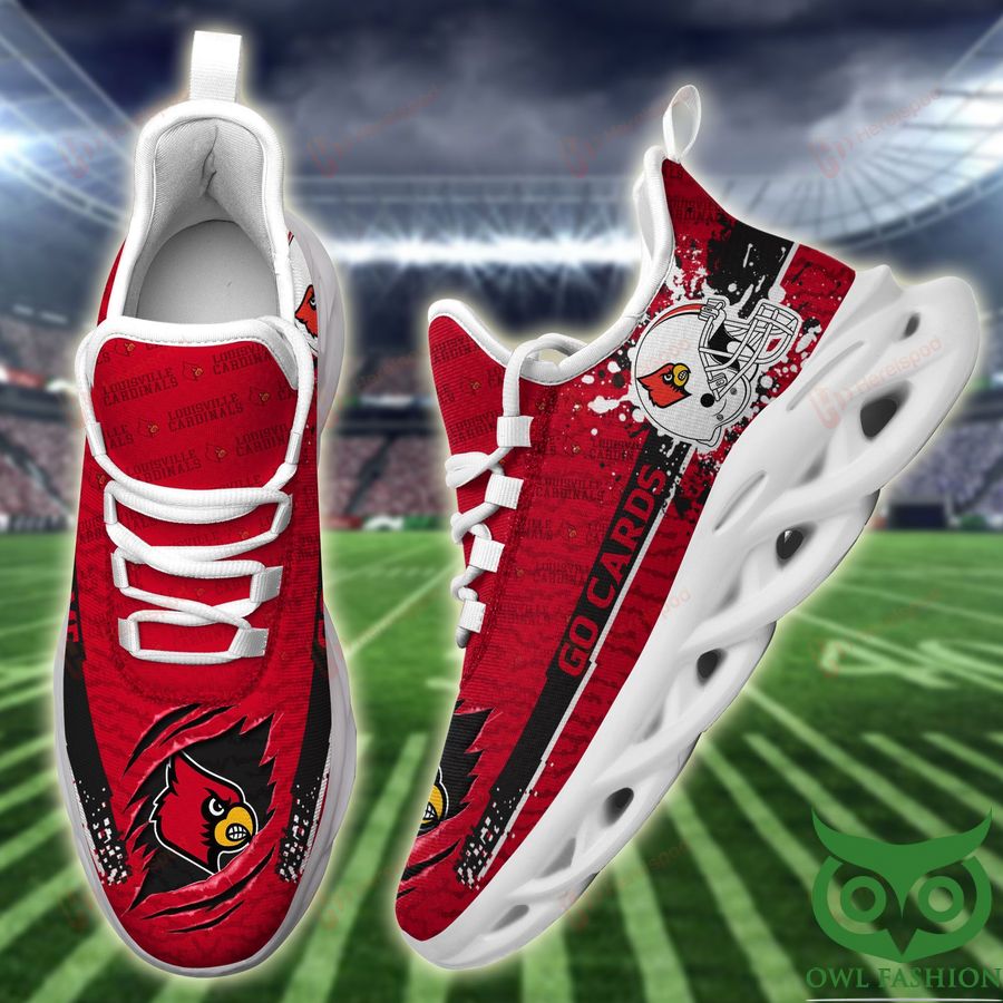 JWFancy Louisville Cardinals Max Soul Shoes Sneakers For Men And Women