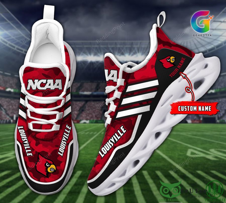 JWFancy Louisville Cardinals Max Soul Shoes Sneakers For Men And Women