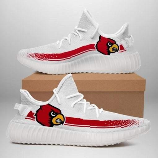 JWFancy Louisville Cardinals Yeezy Boost Shoes For Men And Women