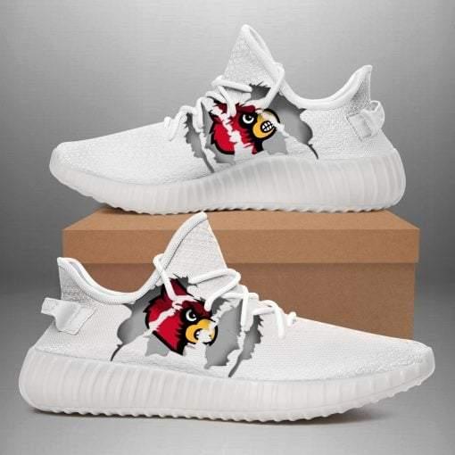 JWFancy Louisville Cardinals Yeezy Boost Shoes For Men And Women