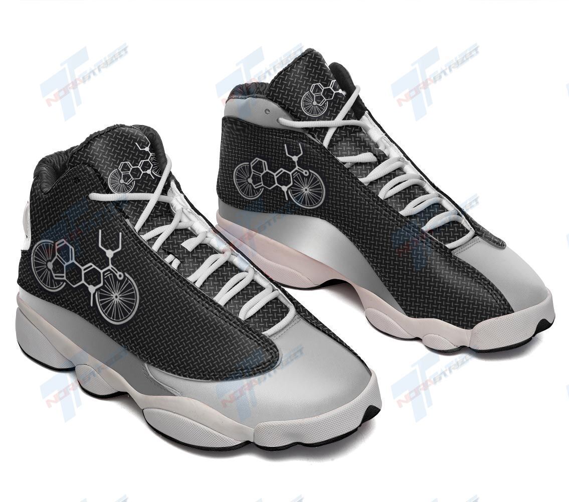 JWFancy Lsd Bicycle Silver Metal AJ13 Sneakers Shoes For Men And Women