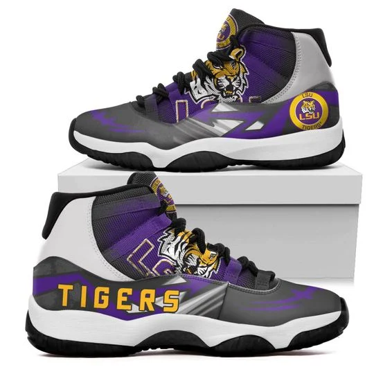JWFancy LSU Tigers AJ13 Sneakers Shoes For Men And Women