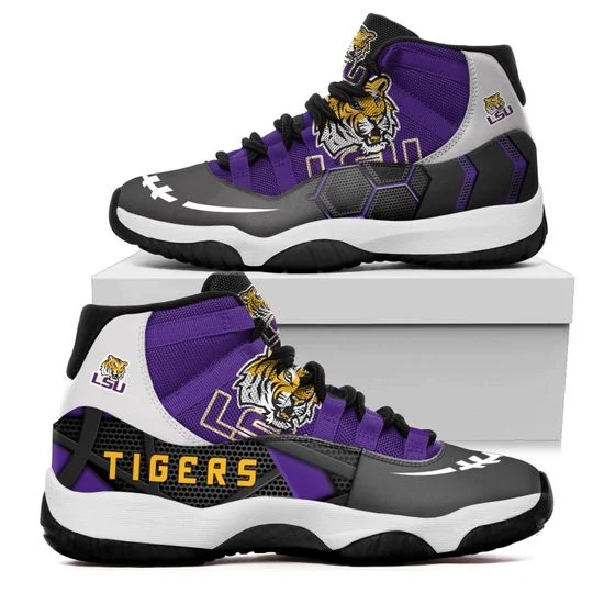 JWFancy LSU Tigers AJ13 Sneakers Shoes For Men And Women