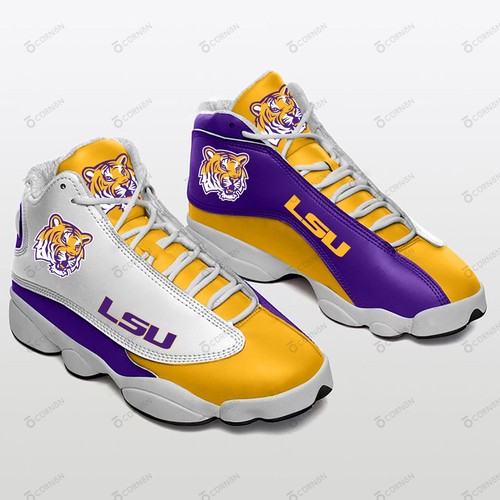 JWFancy LSU Tigers AJ13 Sneakers Shoes For Men And Women