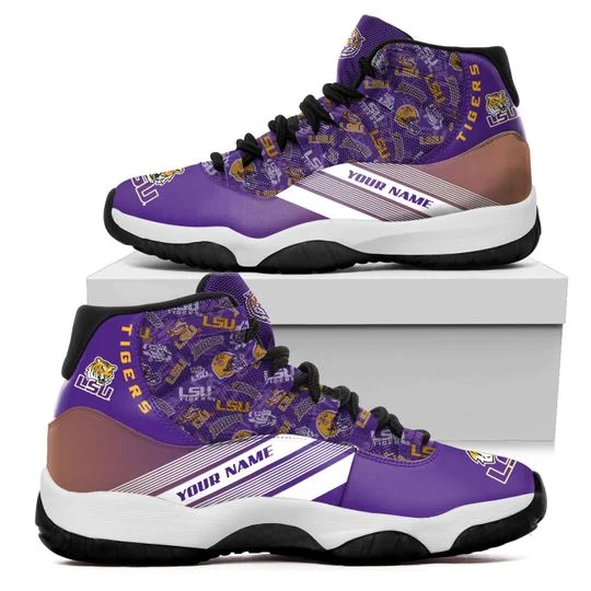 JWFancy LSU Tigers AJ13 Sneakers Shoes For Men And Women