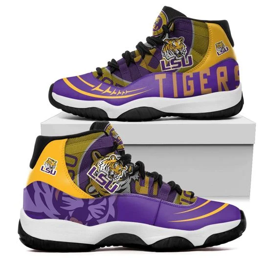 JWFancy LSU Tigers AJ13 Sneakers Shoes For Men And Women