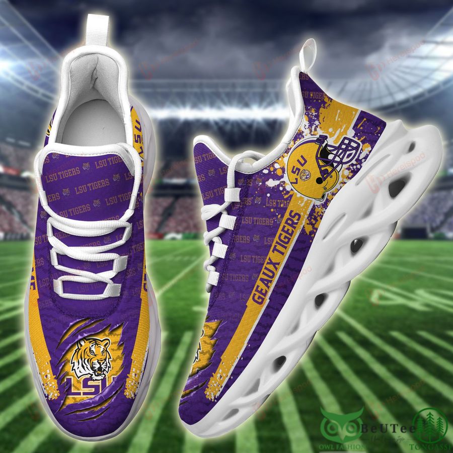 JWFancy LSU Tigers Max Soul Shoes Sneakers For Men And Women