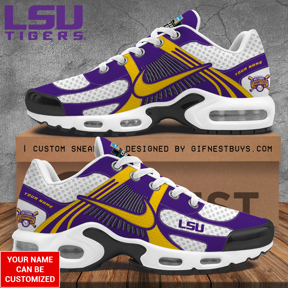 JWFancy LSU Tigers TN Shoes Sneakers For Men And Women