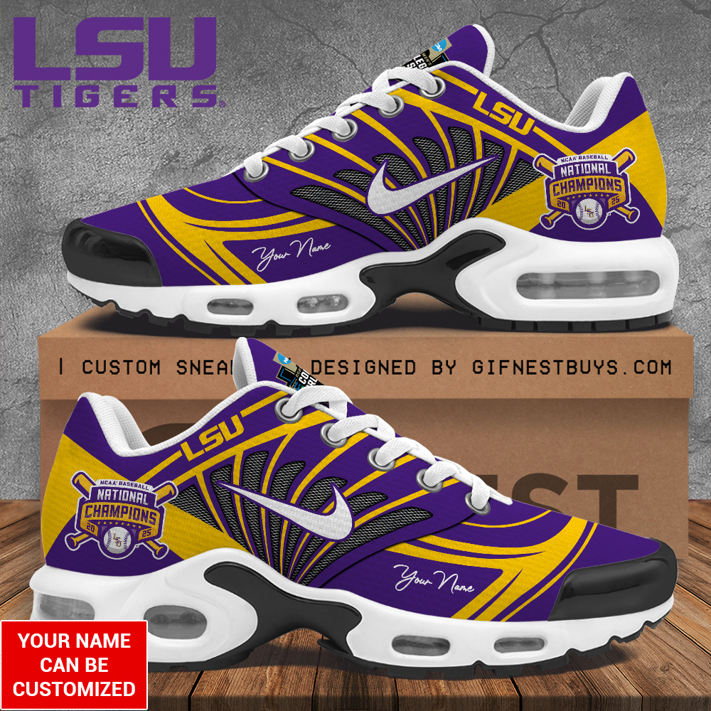 JWFancy LSU Tigers TN Shoes Sneakers For Men And Women