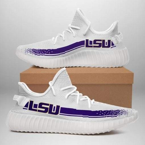 JWFancy LSU Tigers Yeezy Boost Shoes For Men And Women