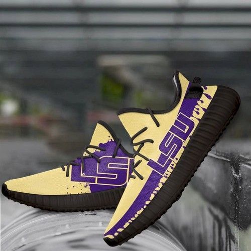 JWFancy LSU Tigers Yeezy Boost Shoes For Men And Women