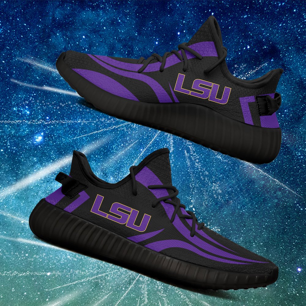 JWFancy LSU Tigers Yeezy Boost Shoes For Men And Women