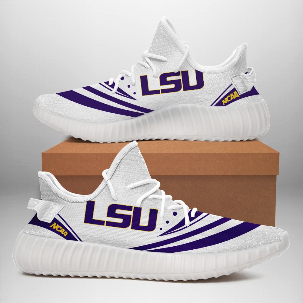 JWFancy LSU Tigers Yeezy Boost Shoes For Men And Women