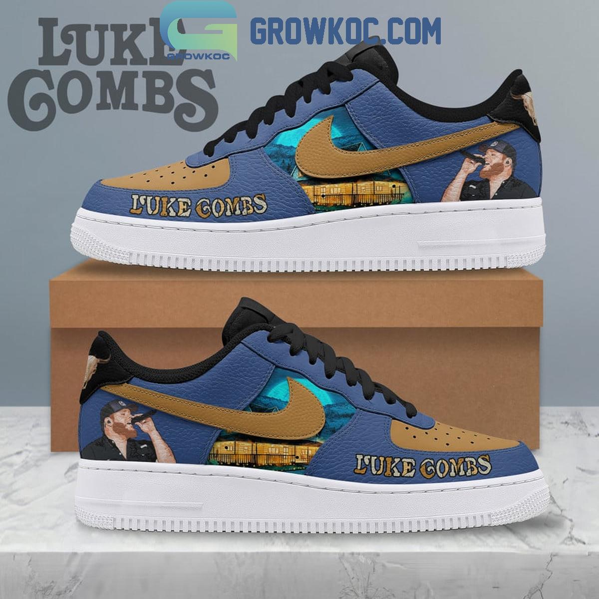 JWFancy Luke Combs Air Low-Top Sneakers Shoes For Men And Women