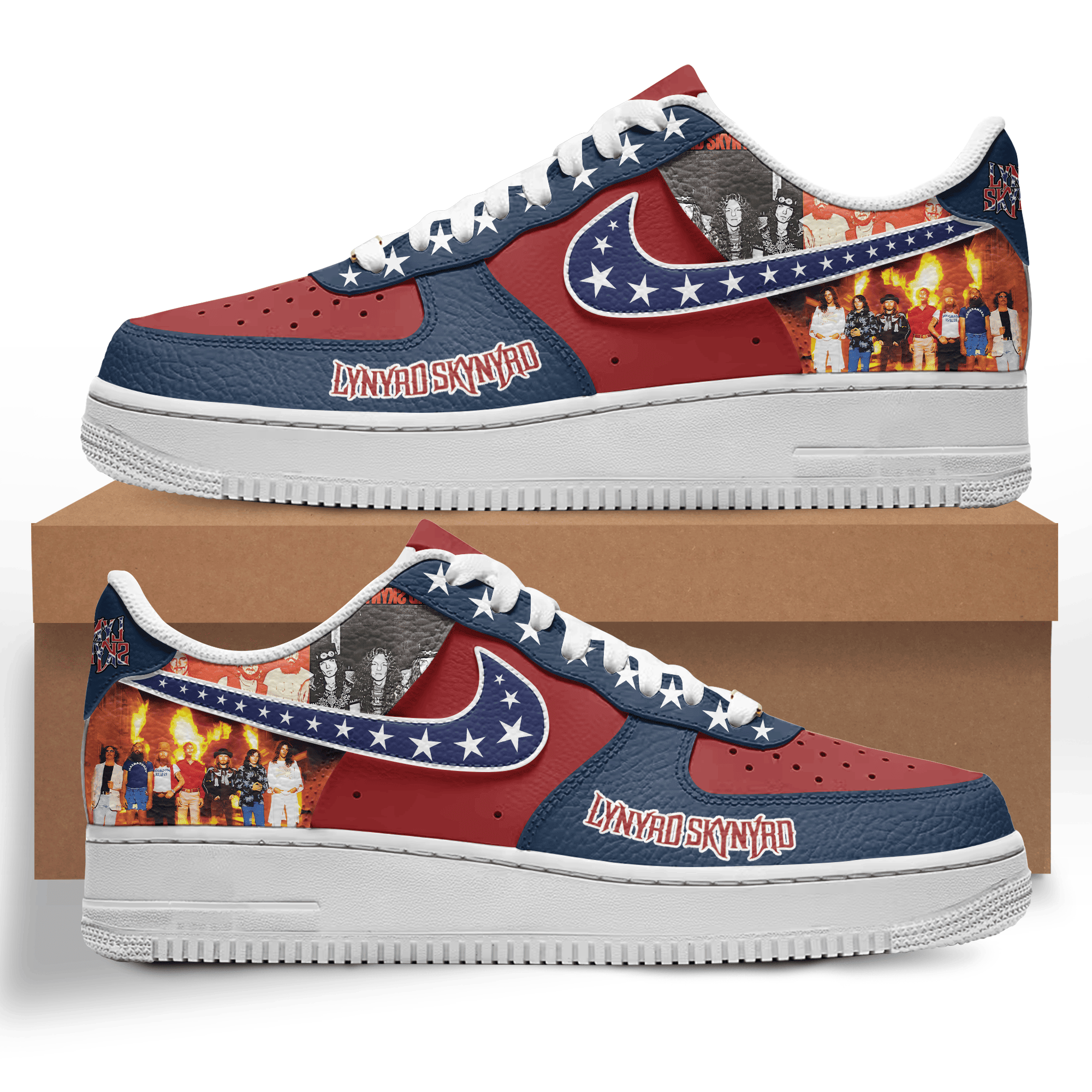 JWFancy Lynyrd Skynyrd Air Low-Top Sneakers Shoes For Men And Women
