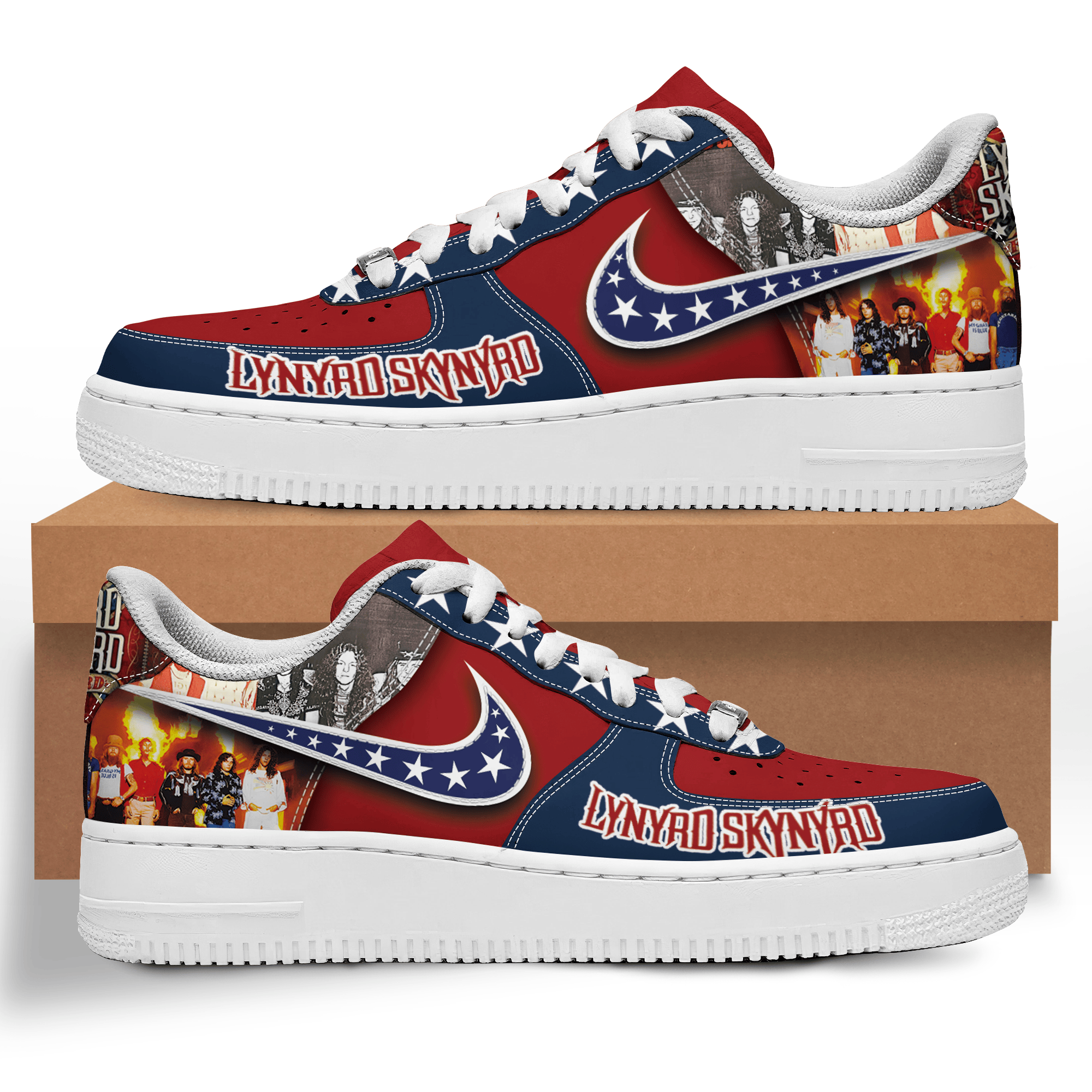 JWFancy Lynyrd Skynyrd Air Low-Top Sneakers Shoes For Men And Women
