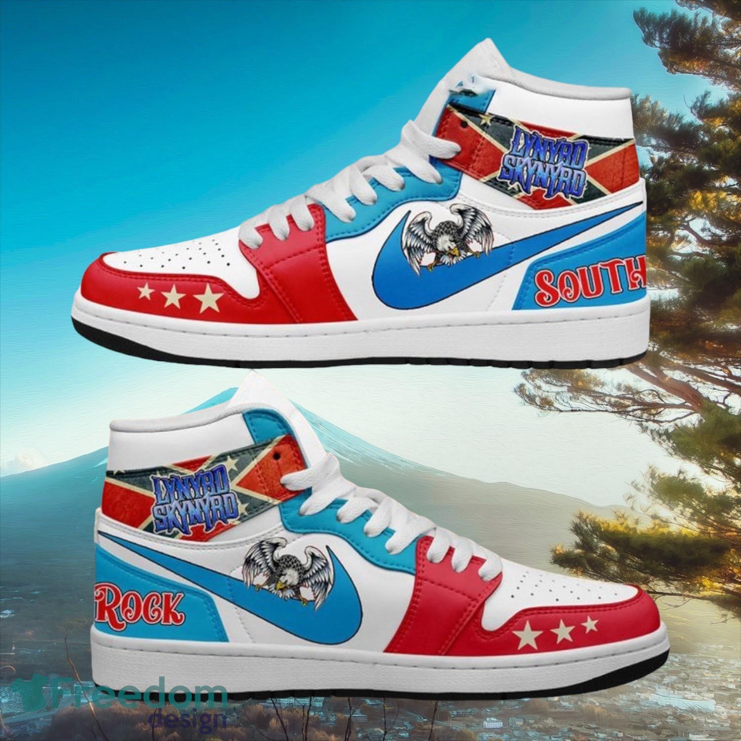 JWFancy Lynyrd Skynyrd AJ1 High Sneakers Shoes For Men And Women