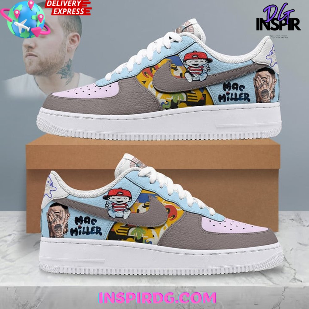JWFancy Mac Miller Air Low-Top Sneakers Shoes For Men And Women