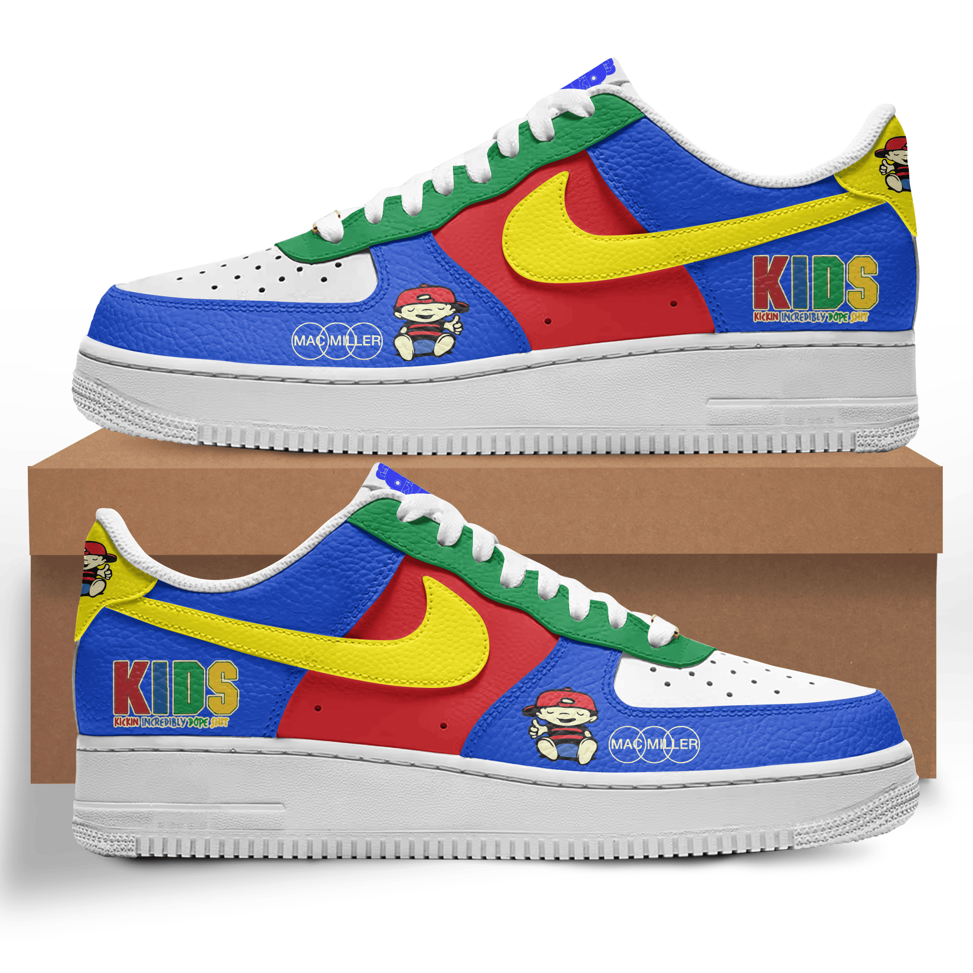 JWFancy Mac Miller Air Low-Top Sneakers Shoes For Men And Women