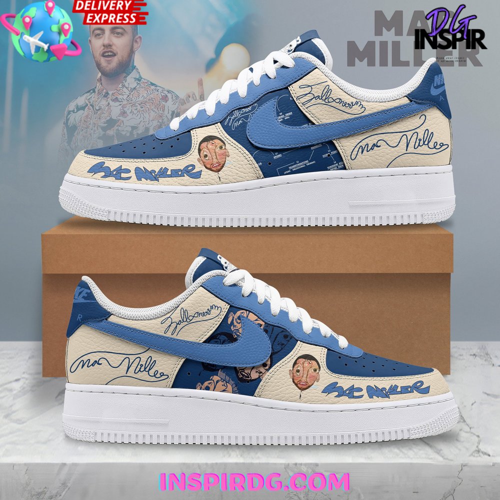 JWFancy Mac Miller Air Low-Top Sneakers Shoes For Men And Women