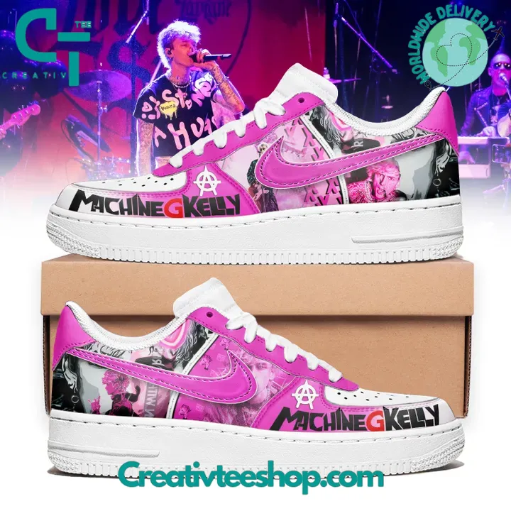 JWFancy Machine Gun Kelly Air Low-Top Sneakers Shoes For Men And Women