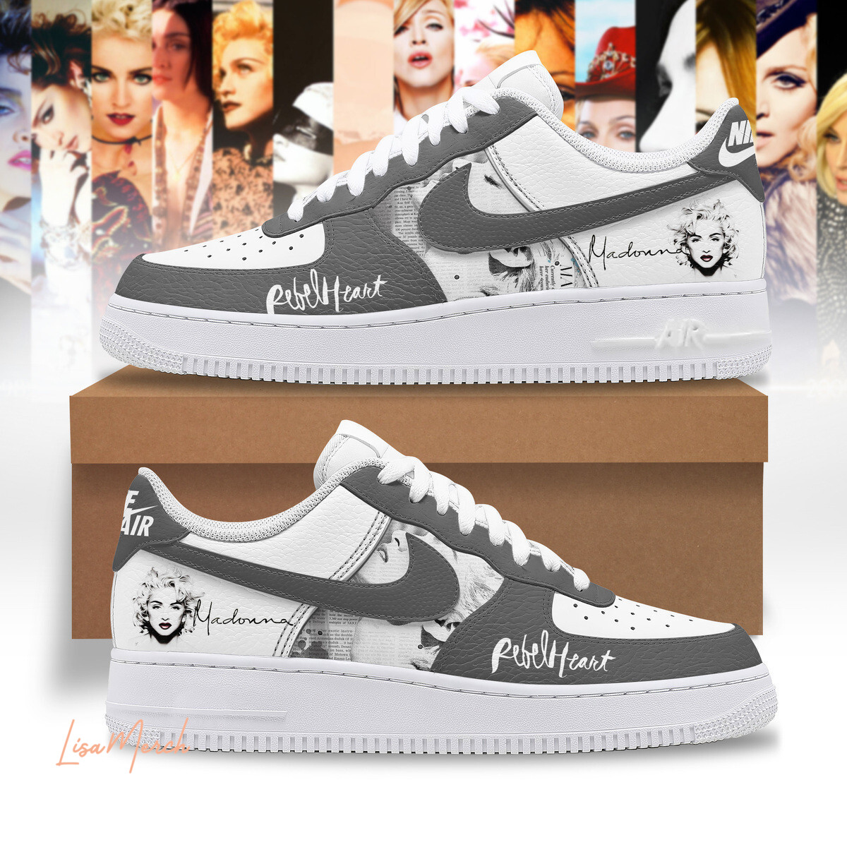 JWFancy Madonna Air Low-Top Sneakers Shoes For Men And Women