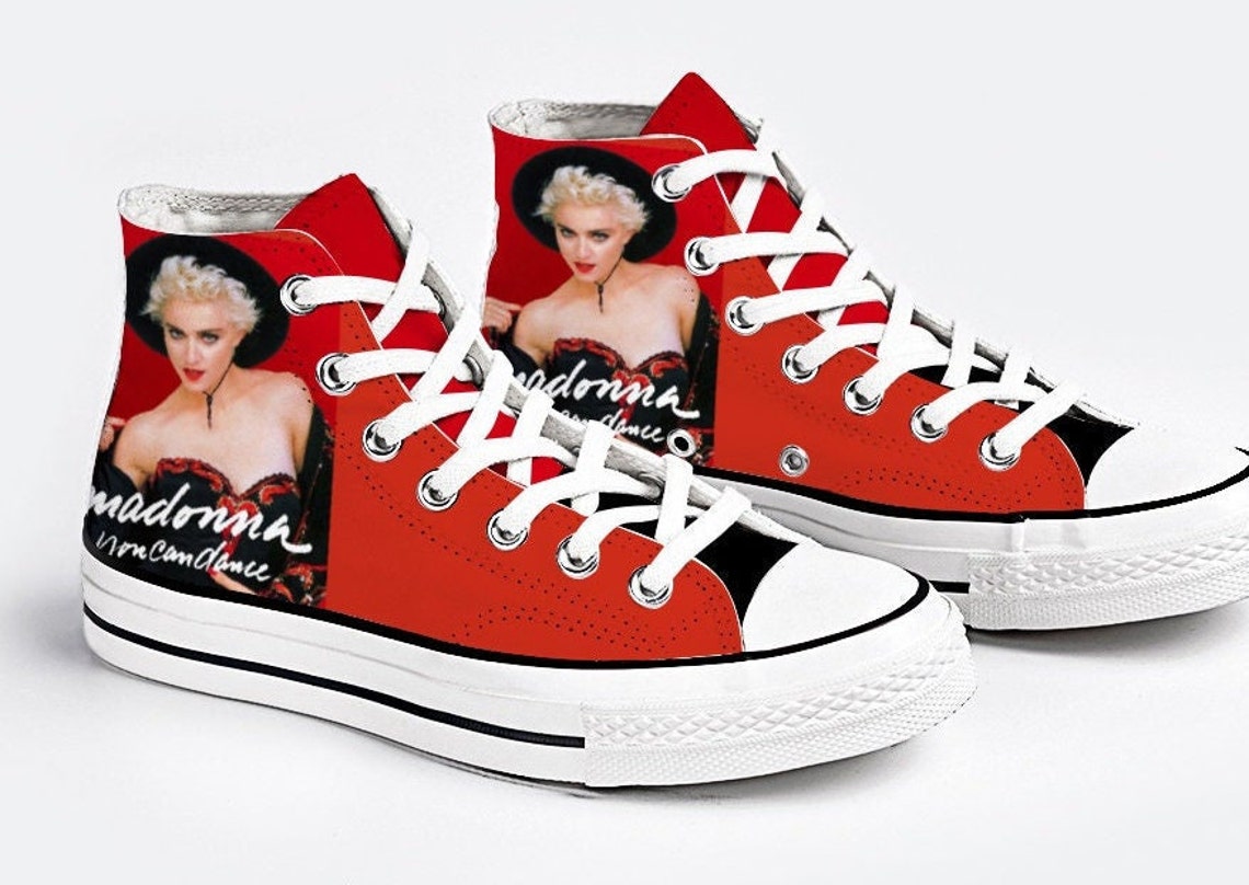 JWFancy Madonna High Top Canvas Sneakers Shoes For Men And Women